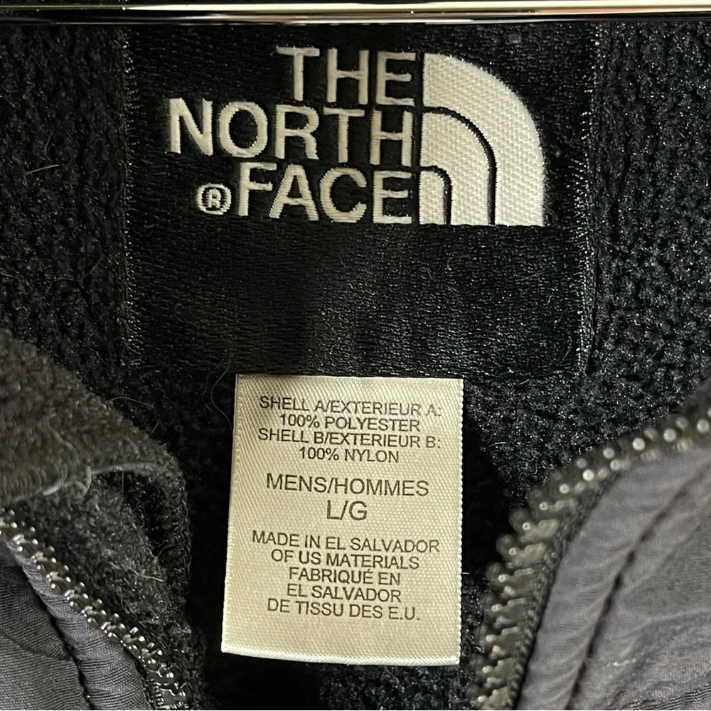 The North Face Men's Large Black Performance Jacket Polar Tec Winter Fleece